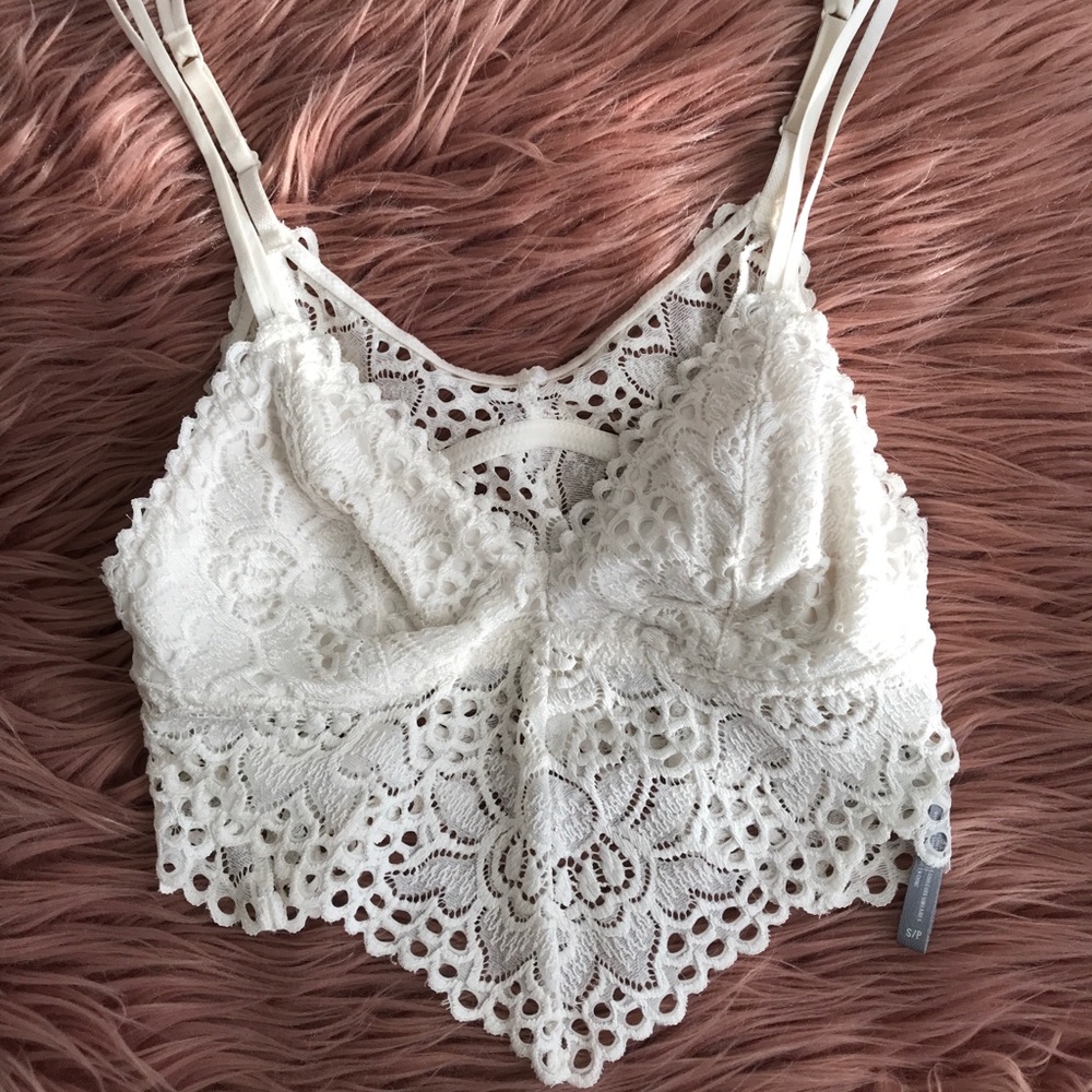 White Lace Bralette